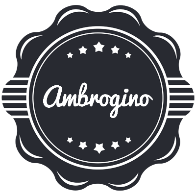 Ambrogino badge logo