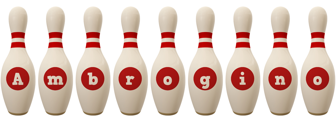 Ambrogino bowling-pin logo