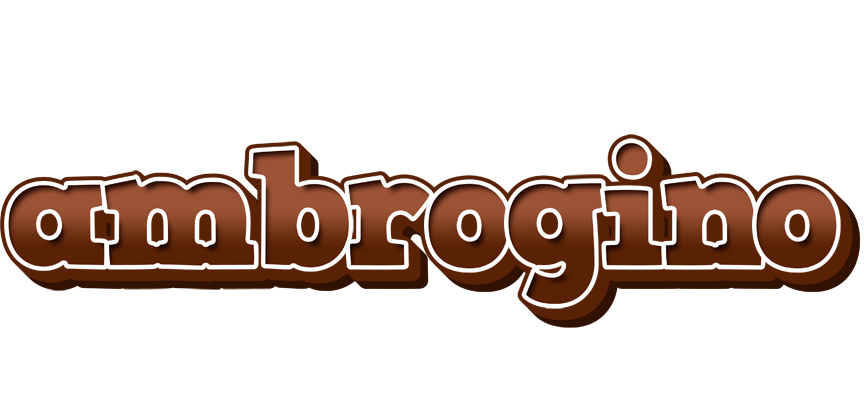 Ambrogino brownie logo