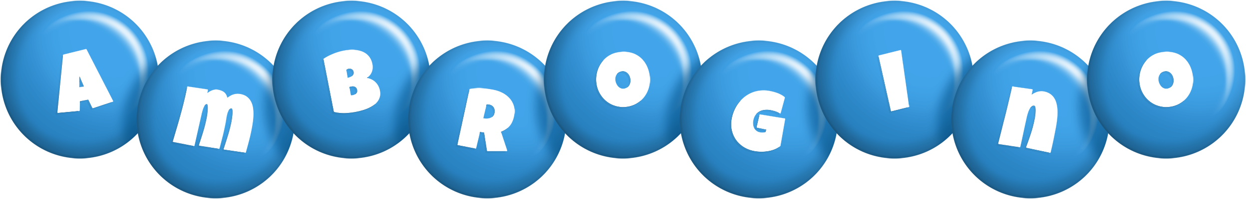 Ambrogino candy-blue logo