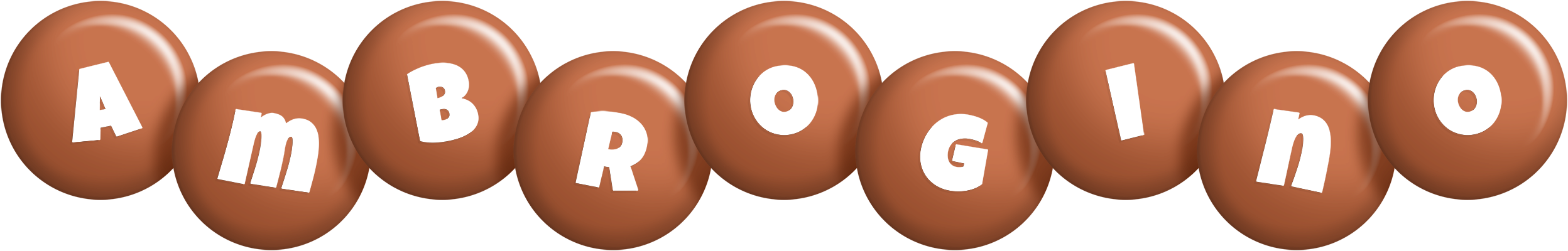 Ambrogino candy-brown logo