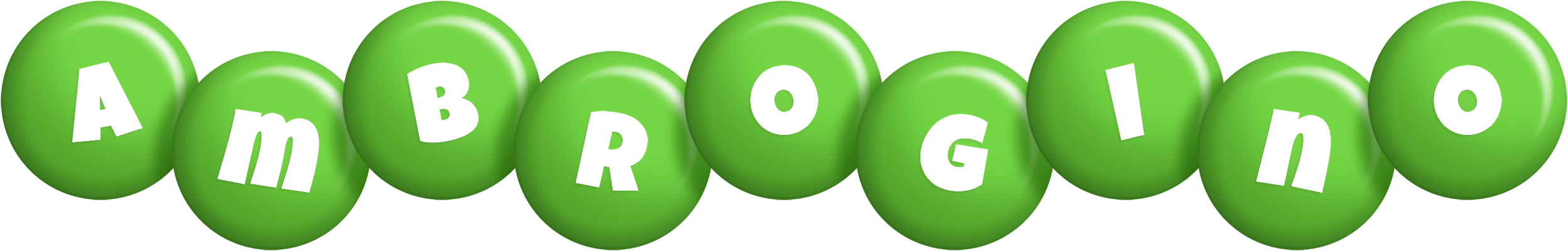 Ambrogino candy-green logo