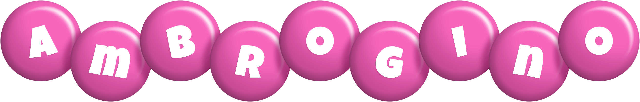 Ambrogino candy-pink logo