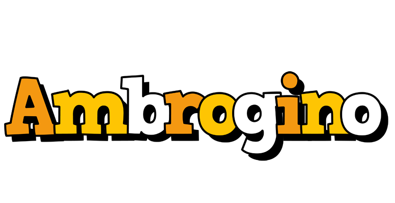 Ambrogino cartoon logo