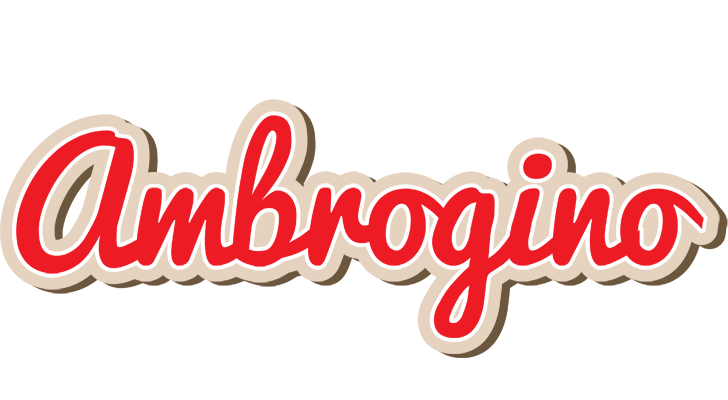 Ambrogino chocolate logo