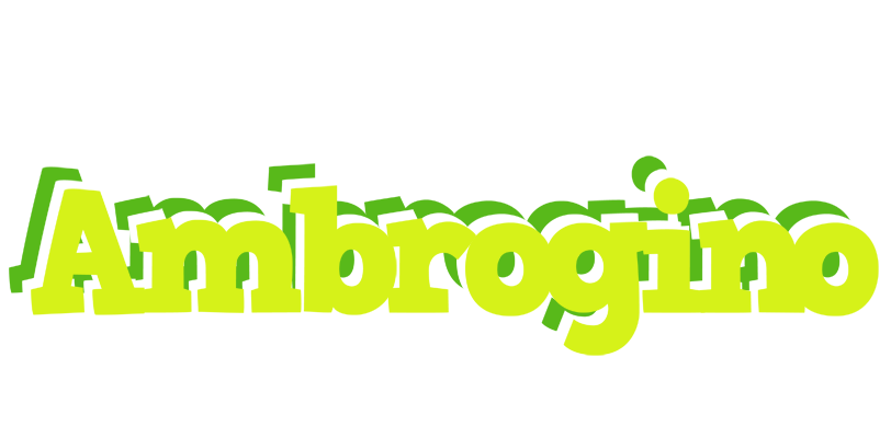 Ambrogino citrus logo