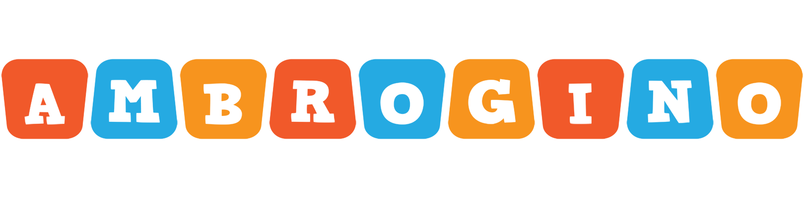Ambrogino comics logo