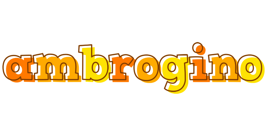 Ambrogino desert logo