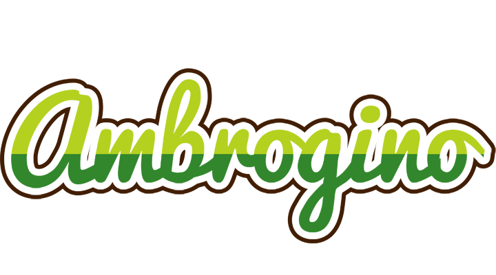Ambrogino golfing logo