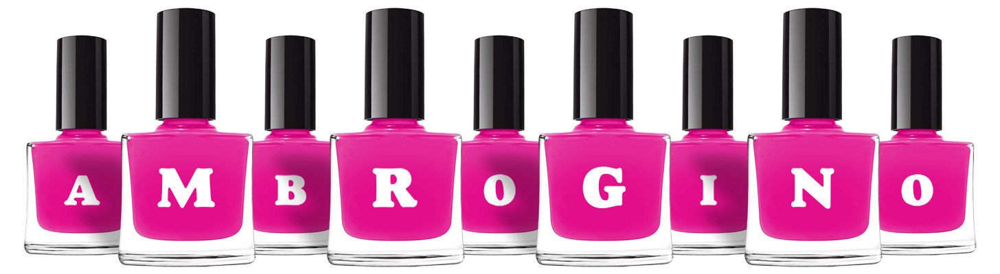 Ambrogino nails logo