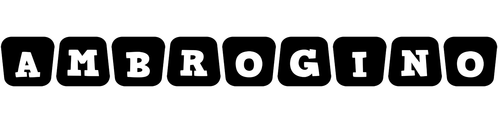 Ambrogino racing logo