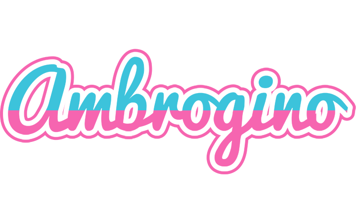Ambrogino woman logo