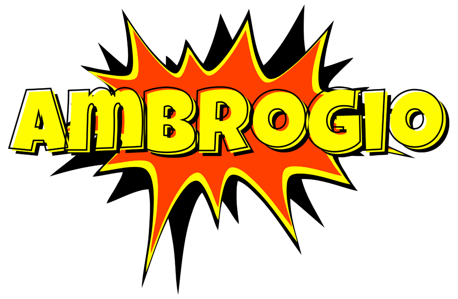Ambrogio bazinga logo