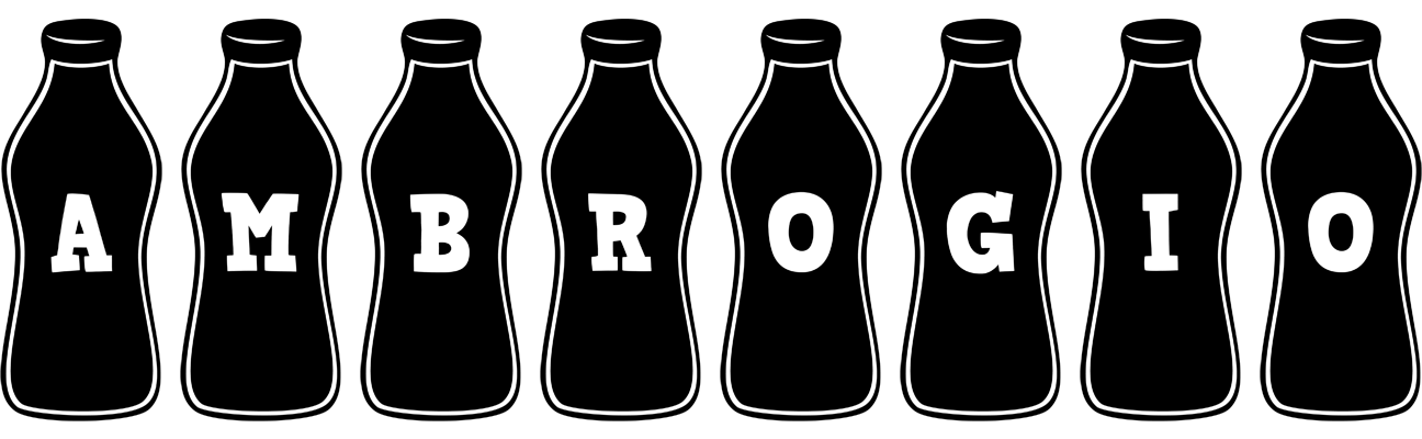 Ambrogio bottle logo