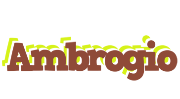 Ambrogio caffeebar logo