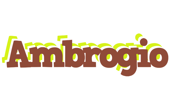 Ambrogio caffeebar logo