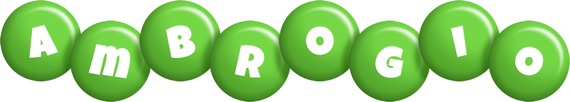Ambrogio candy-green logo