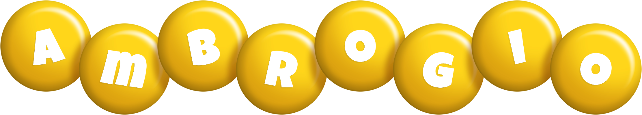 Ambrogio candy-yellow logo