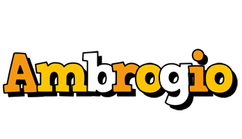 Ambrogio cartoon logo