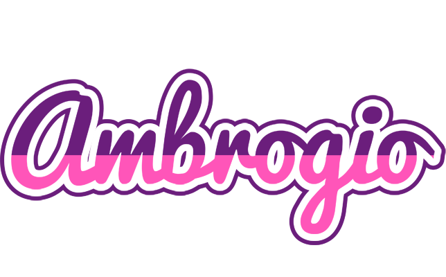 Ambrogio cheerful logo