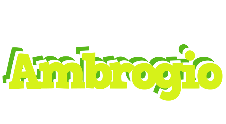 Ambrogio citrus logo
