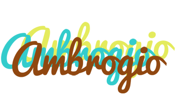 Ambrogio cupcake logo