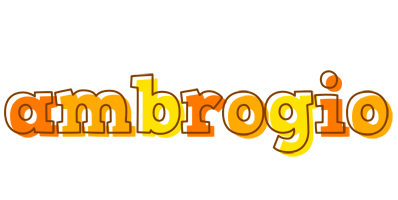 Ambrogio desert logo