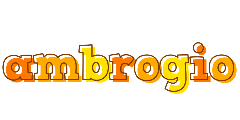 Ambrogio desert logo