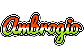 Ambrogio exotic logo