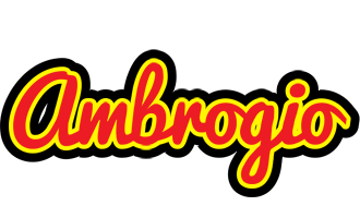 Ambrogio fireman logo