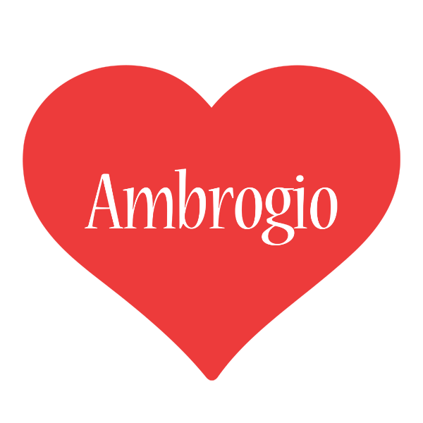 Ambrogio love logo
