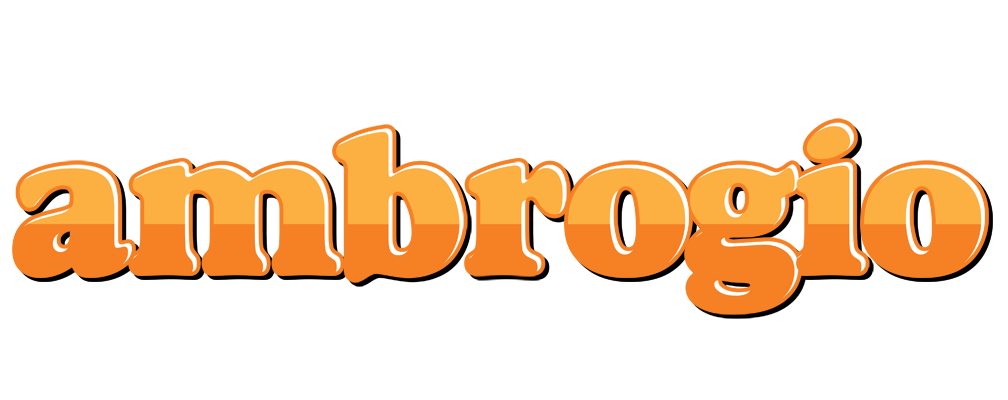 Ambrogio orange logo