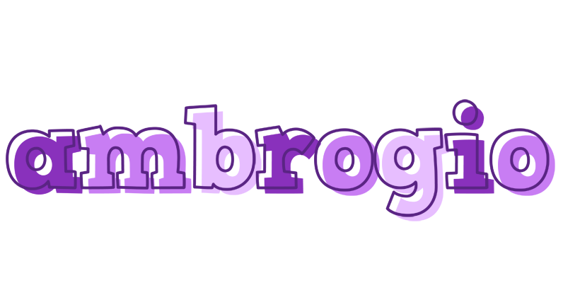 Ambrogio sensual logo