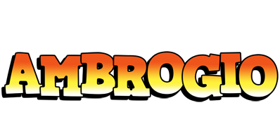 Ambrogio sunset logo