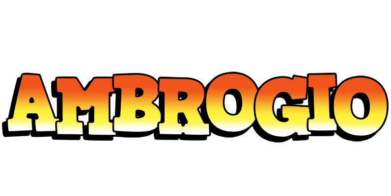 Ambrogio sunset logo