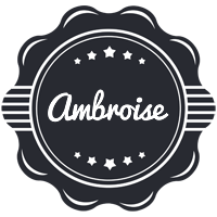 Ambroise badge logo