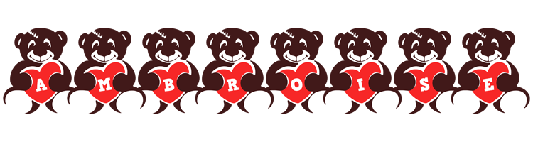 Ambroise bear logo