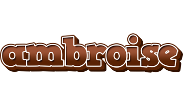 Ambroise brownie logo