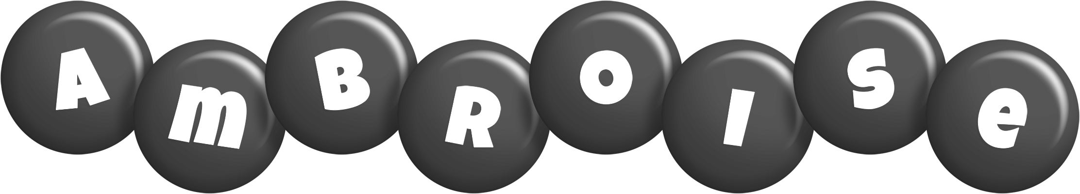 Ambroise candy-black logo