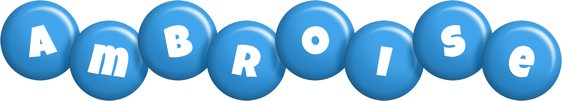 Ambroise candy-blue logo