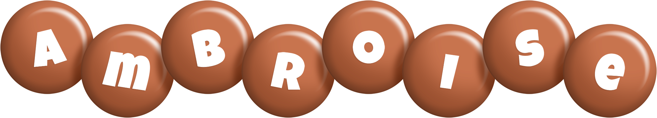 Ambroise candy-brown logo