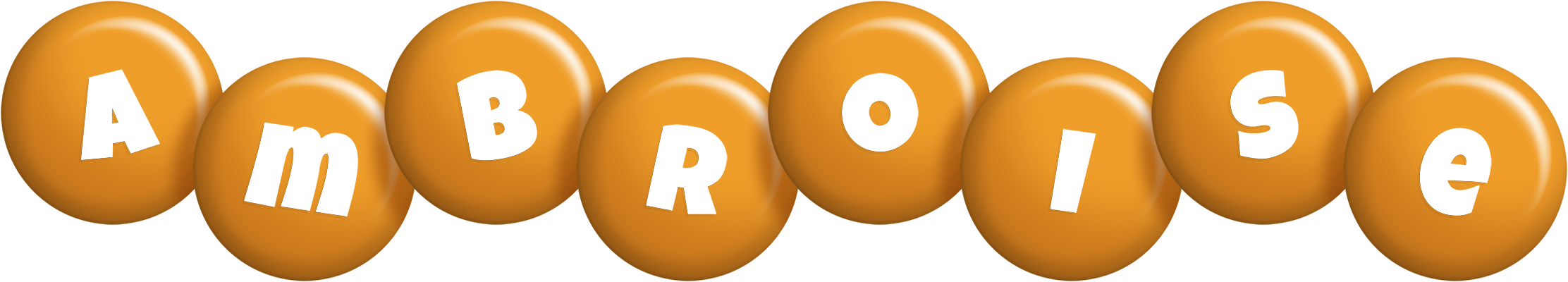 Ambroise candy-orange logo