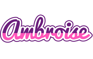 Ambroise cheerful logo