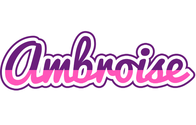 Ambroise cheerful logo