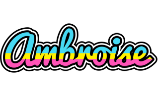 Ambroise circus logo