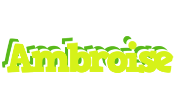 Ambroise citrus logo