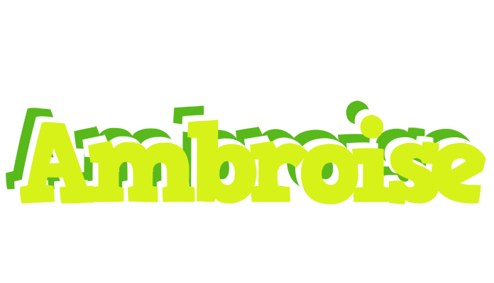 Ambroise citrus logo
