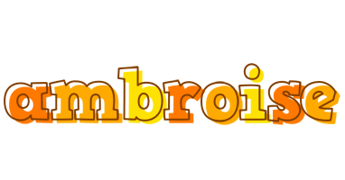 Ambroise desert logo