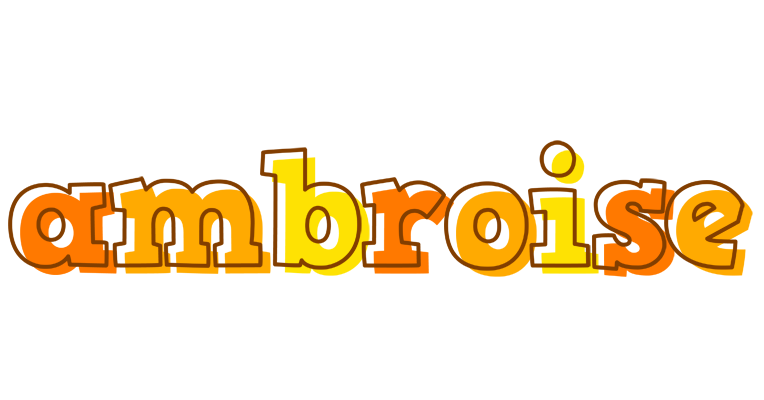 Ambroise desert logo