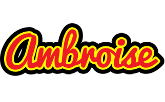 Ambroise fireman logo